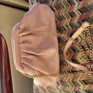 Crossi Quilted Pink Women's Cosmetic Bag